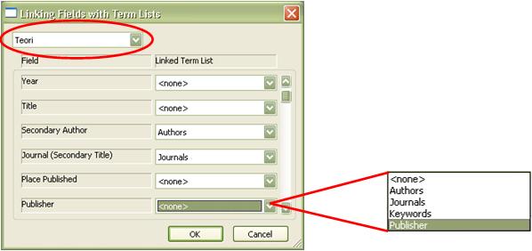 EndNote Ny termliste