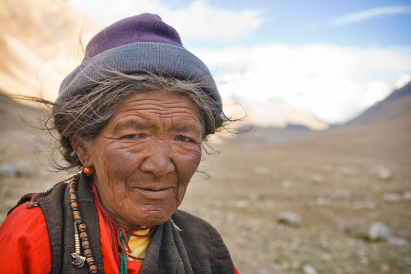 Kvinne fra Tibet Kvinne fra Tibet