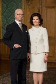 Kong Carl XVI Gustaf og Dronning Silvia Kong Carl XVI Gustaf og Dronning Silvia