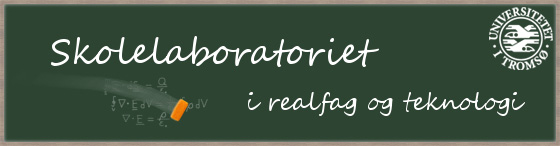 Skolelaboratoriet i realfag og teknologi v UiT Skolelaboratoriet i realfag og teknologi v UiT