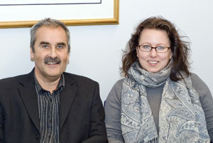 Nyhetsbilde - Arnfinn Andersen og Vibeke Guddingsmo