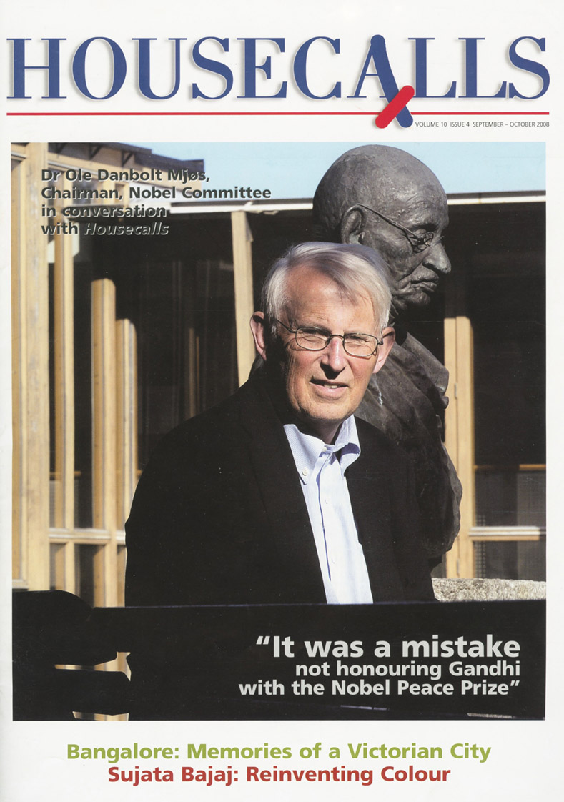 Mjøs på forside Housecalls