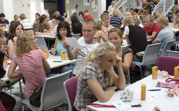 Nyhetsbilde studenter Lysgården Quiz