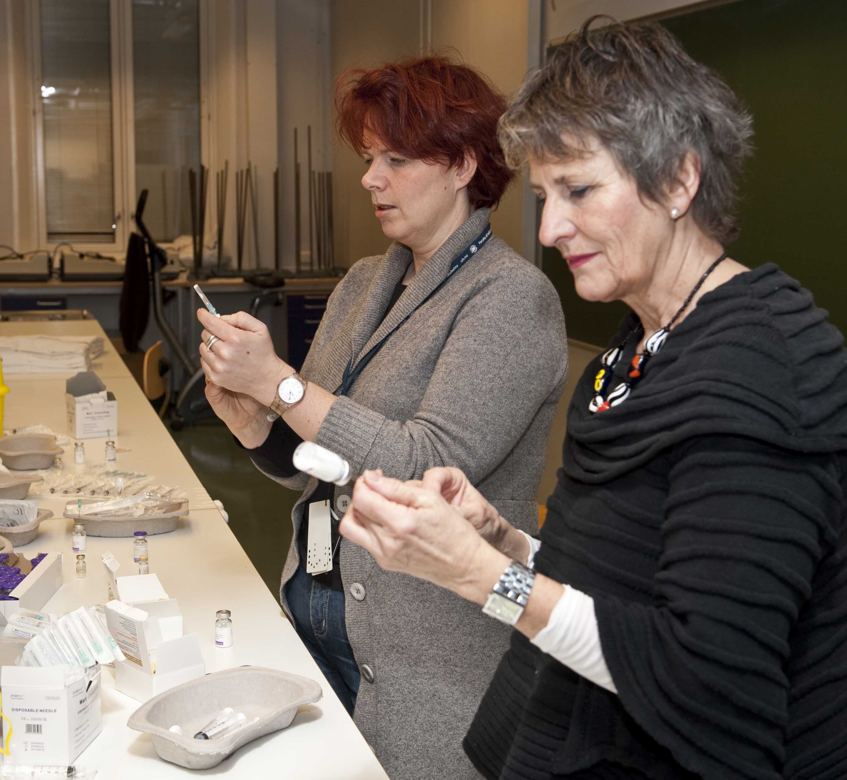 klargj&oslash;ring av vaksine