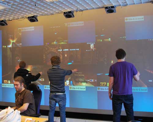 Videregående elever Visningsveggen