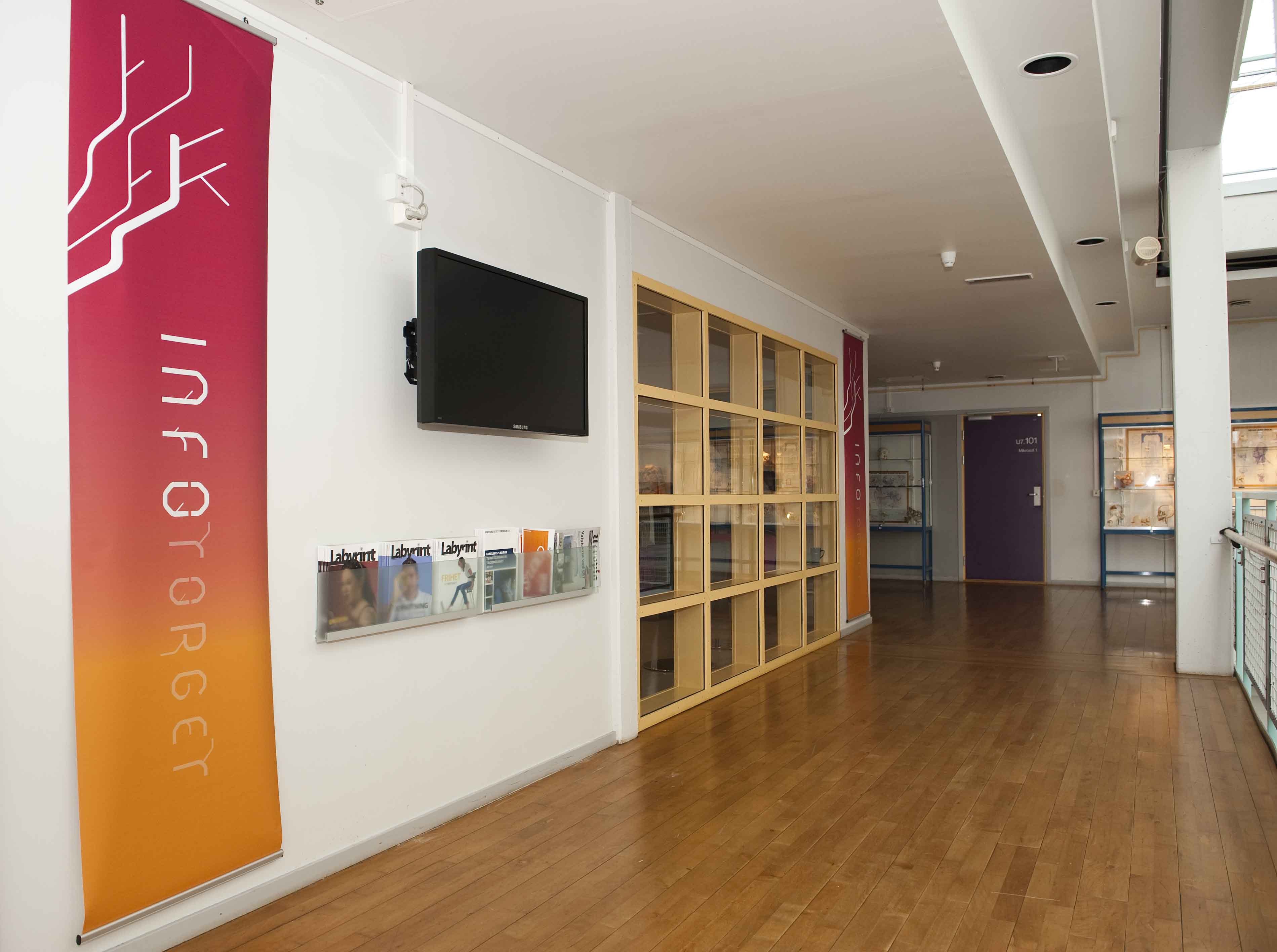 Infotorget og infoskjerm