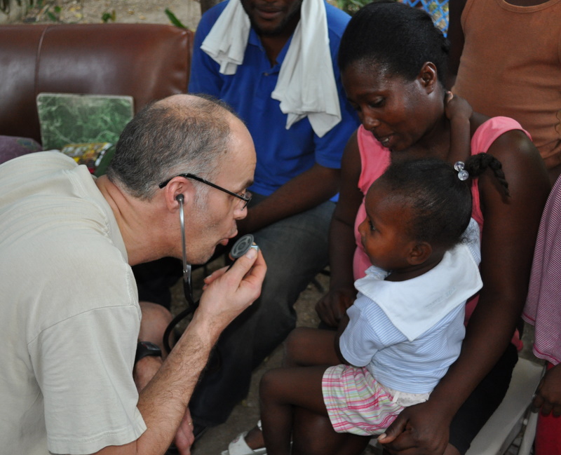 Haiti med barnelege Martin Sørensen, UNN. 