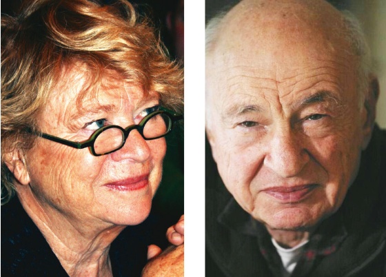 Eva Joly og Edgar Morin (Bredde: 560px)