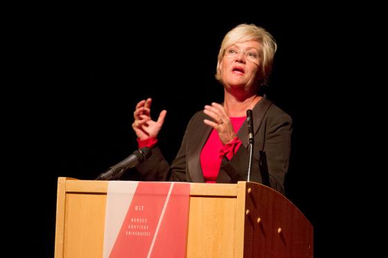 Kristin Halvorsen i Alta