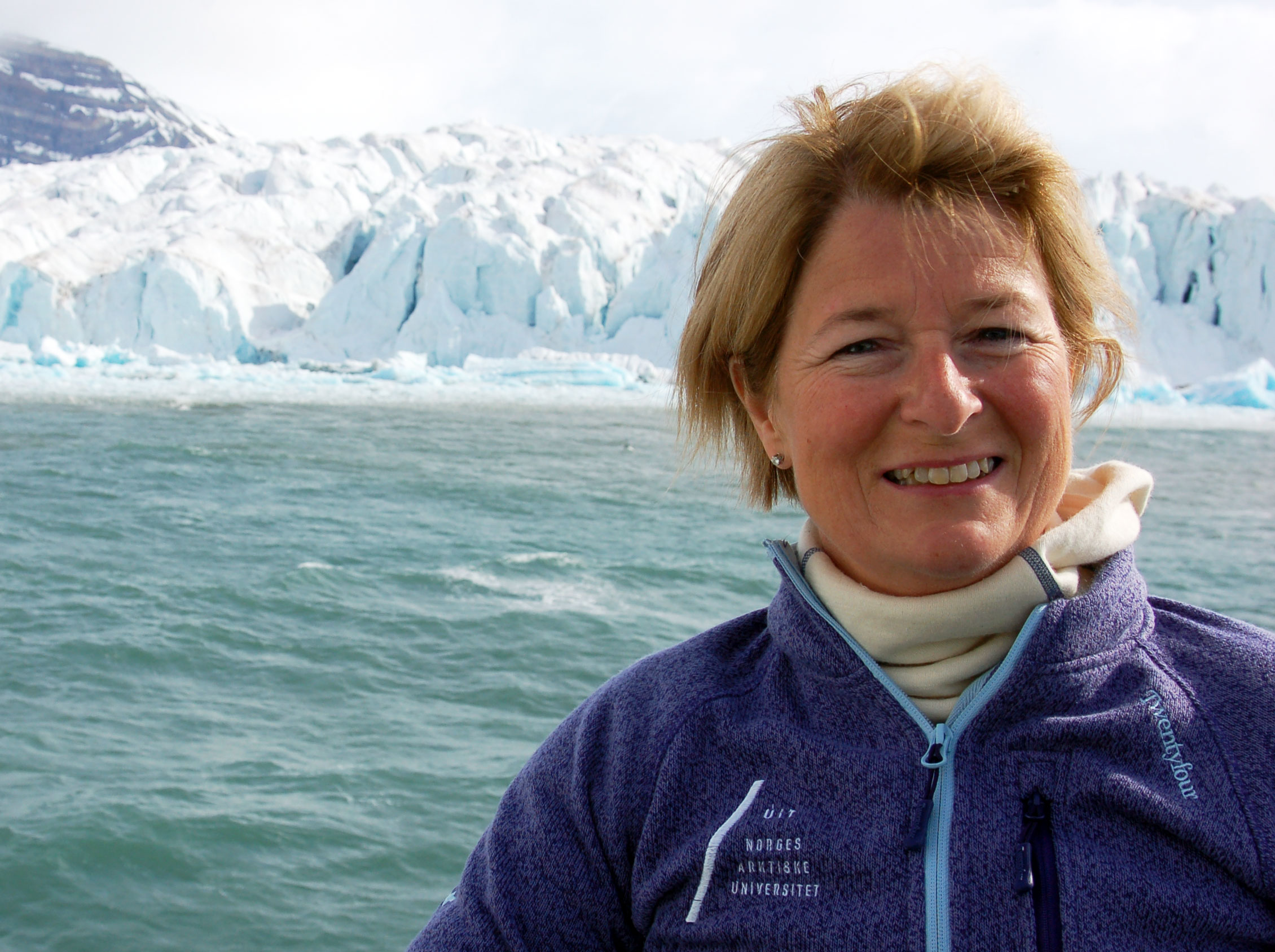 Anne Husebekk åpner sidearrangementet Arctic Lessons. Foto: Asbjørn Bartnes
