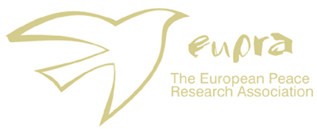 Logo: Due som motiv for EUPRA - The European Peace Reasearch Association