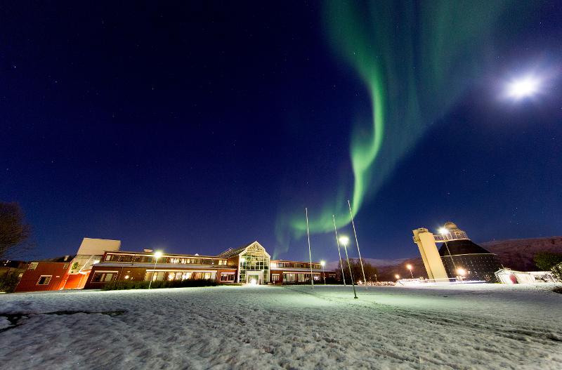 UiT har over 10 prosent internasjonale studenter, som er en av faktorene for å komme med på lista. Foto: Stig Brøndbo