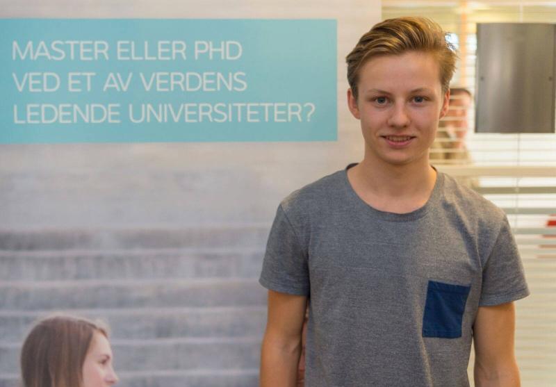 Fredrik Vaeng Røtnes er en ambisiøs 20-åring som satser på flere områder. Foto: Tommy Hansen