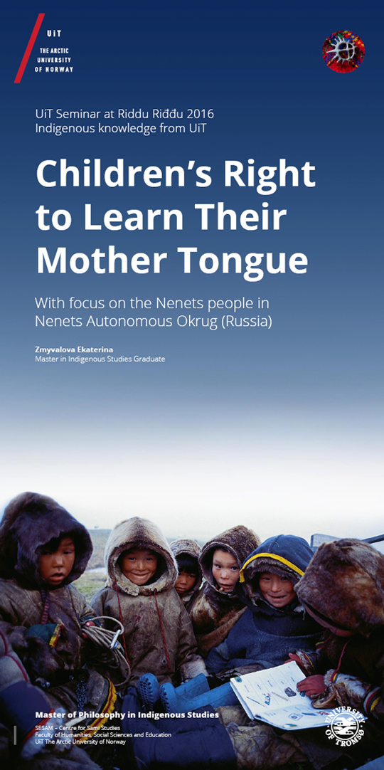 Poster Katja Riddu MIS 2016