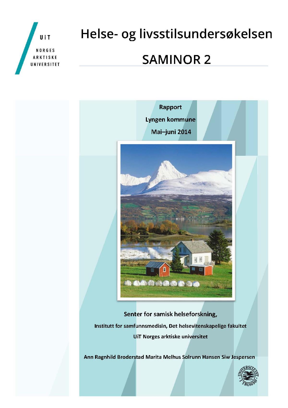 Rapport Til Lyngen Kommune | UiT