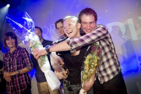Audun Hetland og Elina Halttunen var Tromsøs finalister i 2011. Hetland vant. 