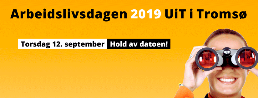 Illustrasjons-/bannerbilde for Arbeidslivsdagen 2019 ved UiT Tromsø