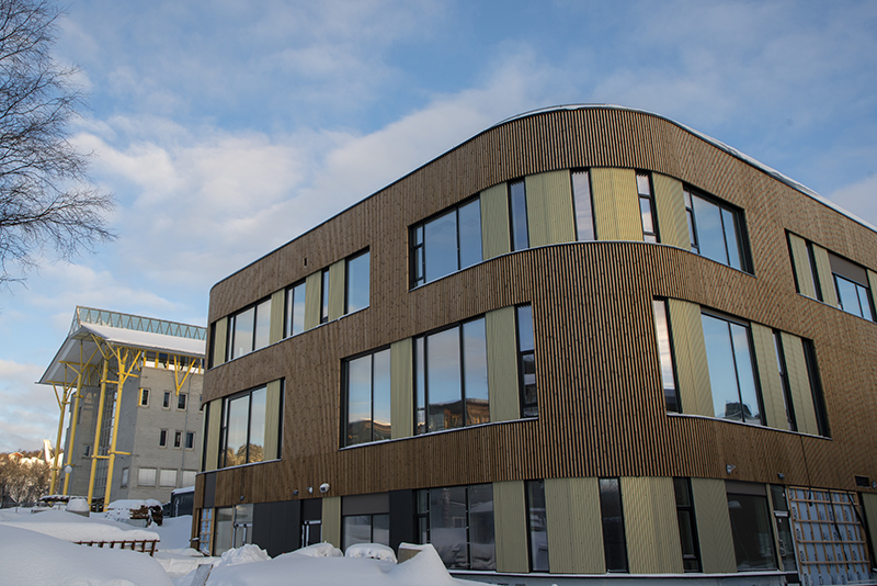 Fasade, Institutt for lærerutdanning og pedagogikk, UiT Tromsø