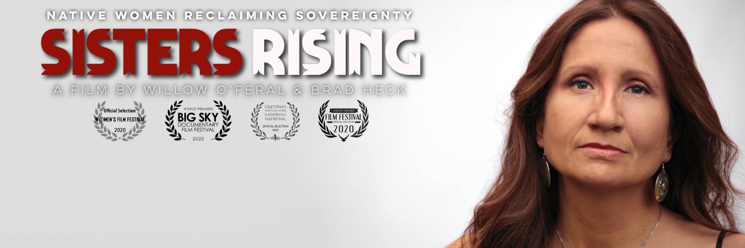 Illustrasjons-/bannerbilde for "Sisters Rising" evening virtual international film screening and workshop