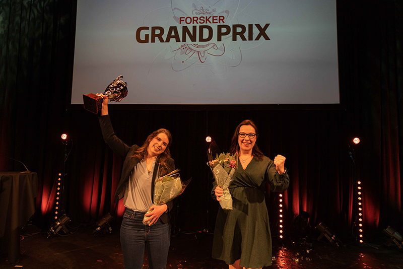 vinnere av forsker grand prix Tromsø 2020