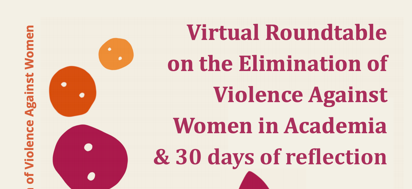 Illustrasjons-/bannerbilde for Virtual Roundtable on the Elimination of Violence against Women in Academia