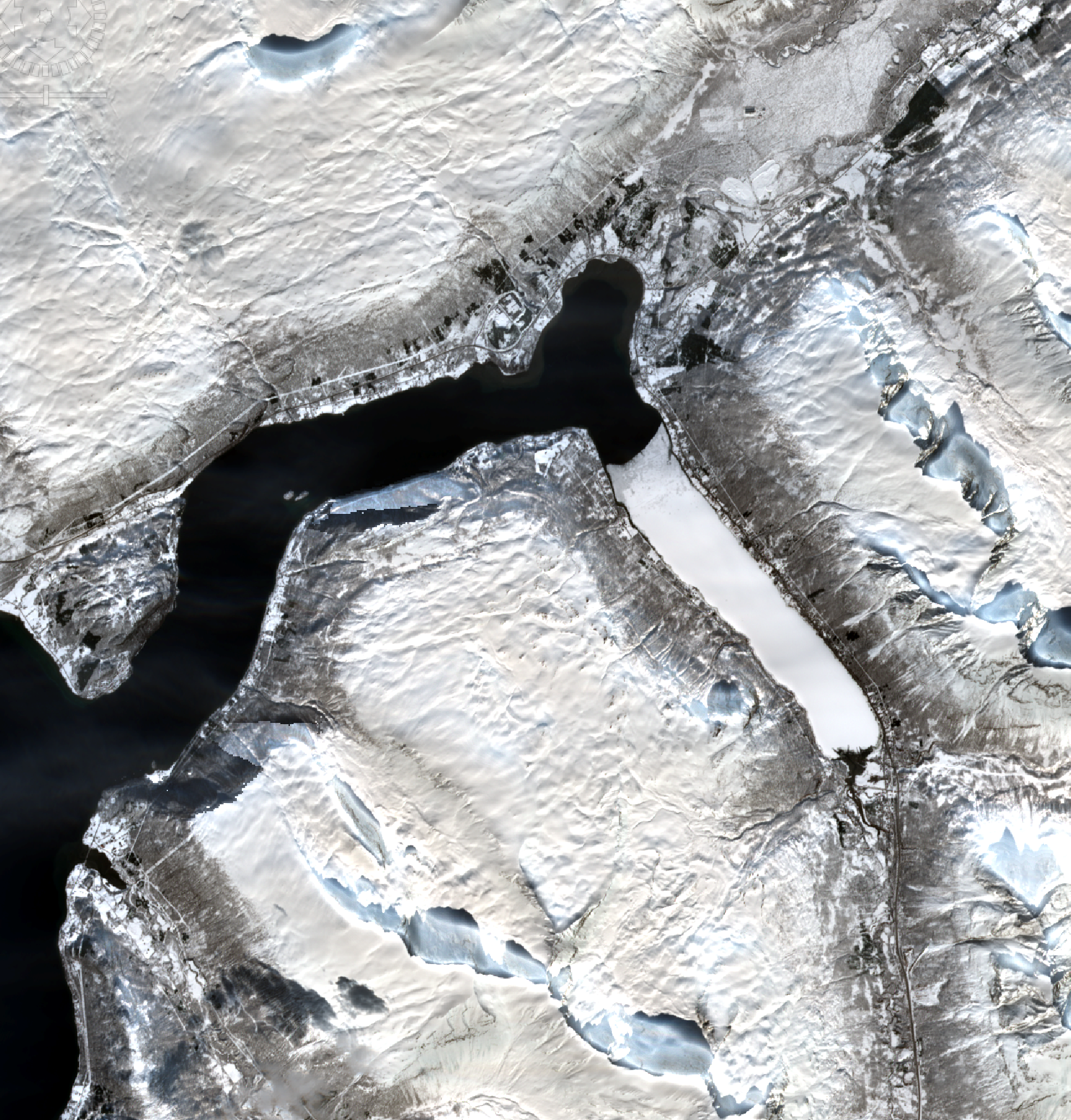 iskanten bilde satelitt