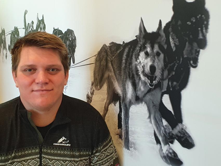 Masterstudent Finnmarkslpøpet hundekjørimng