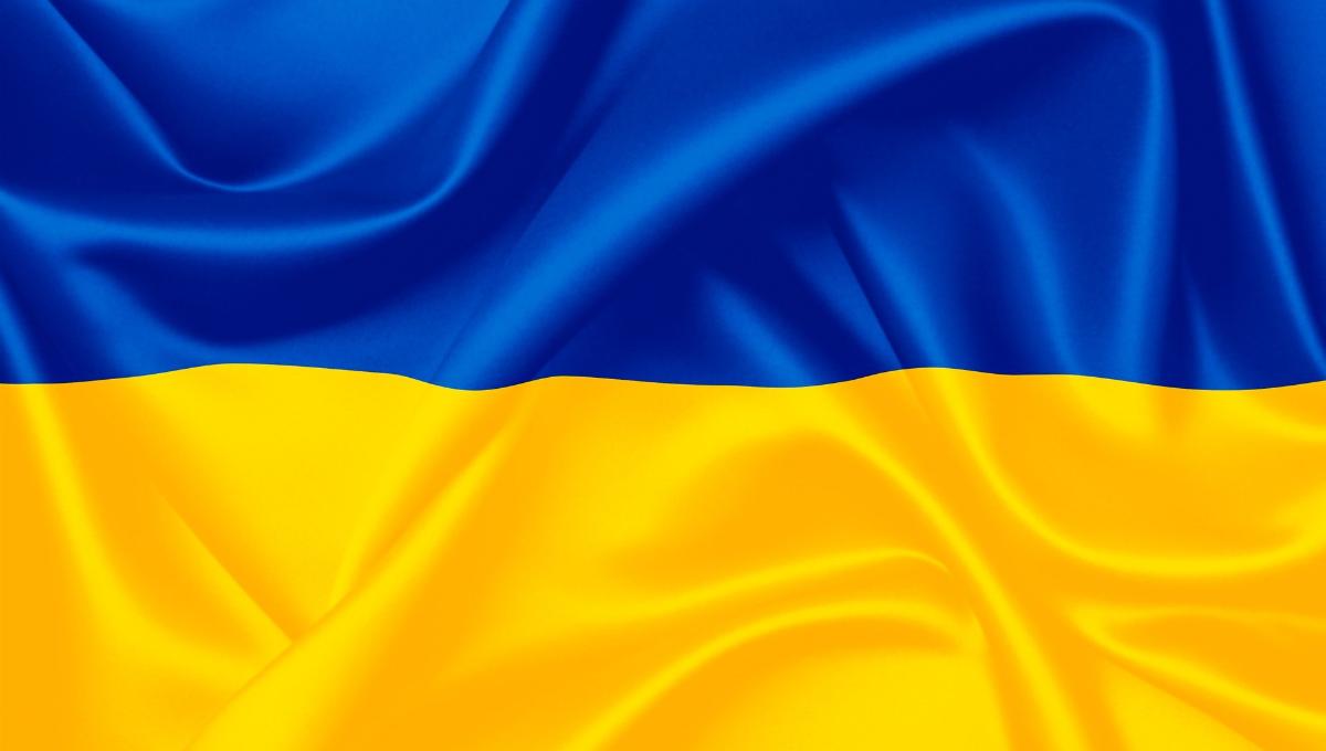 Bilde av det ukrainske flagget