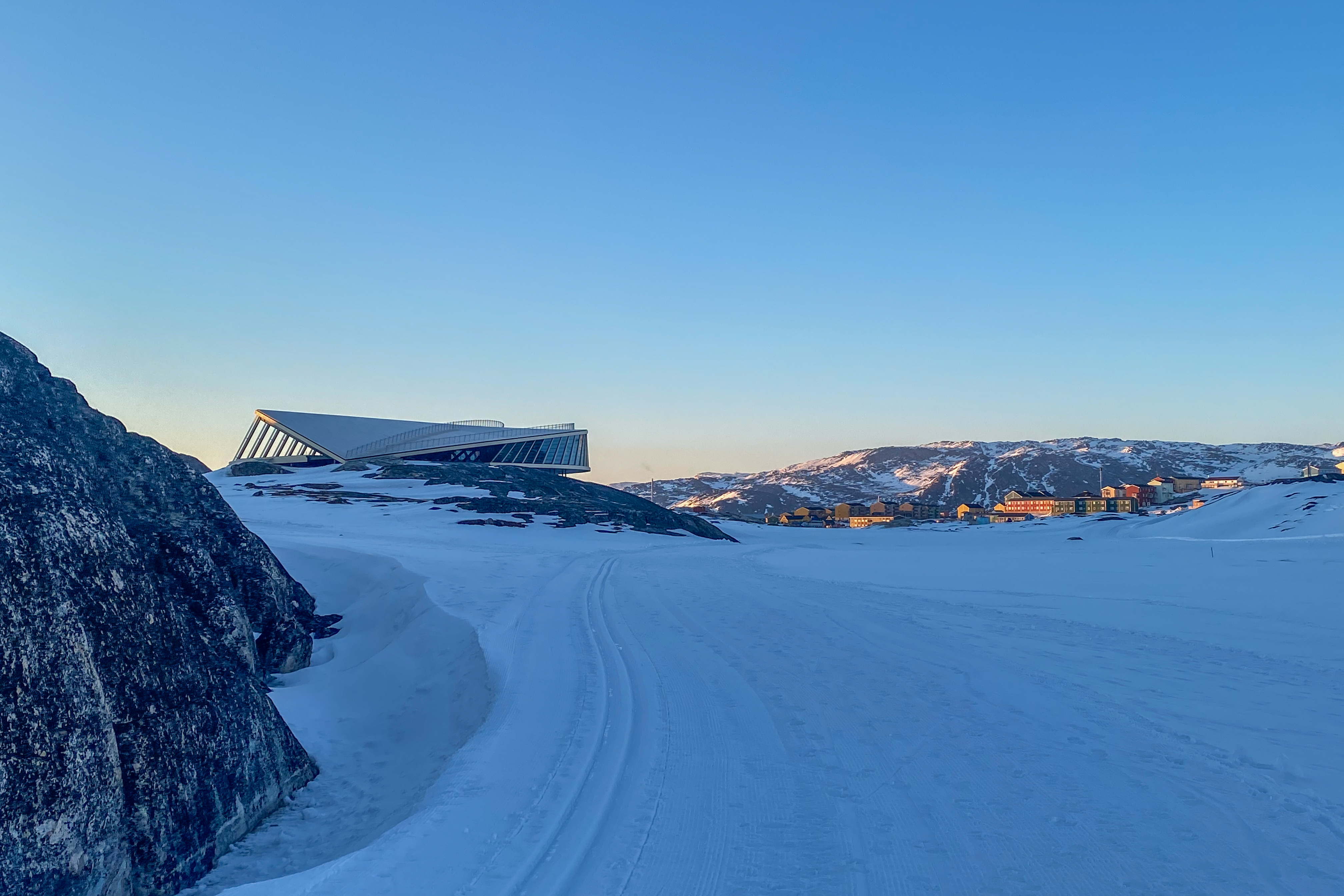 Isfjordsenteret i Ilulissat. Foto: Rune Sundelin/UiT