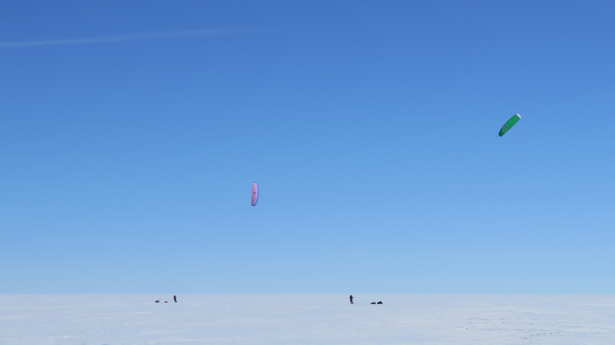 kiter over grønland