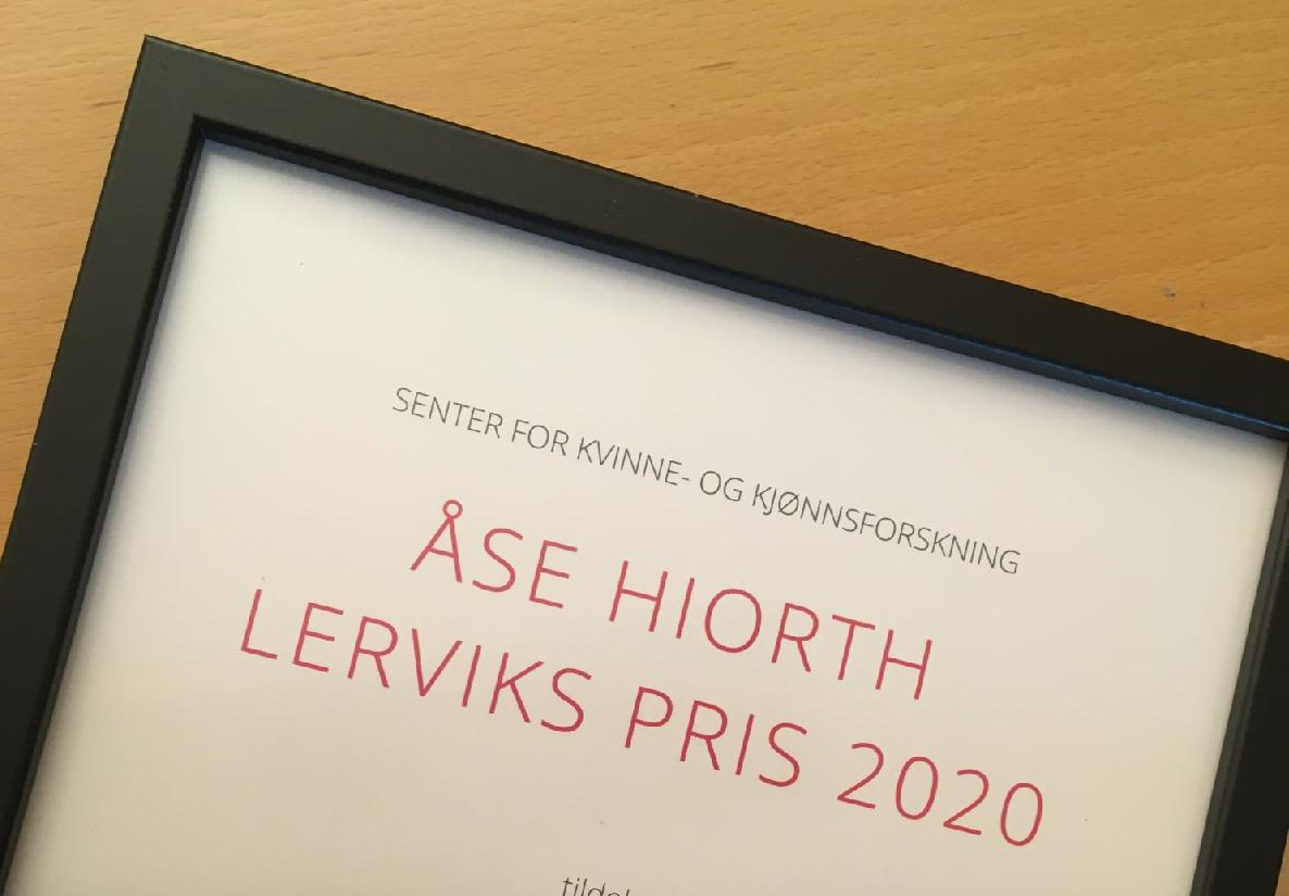 Åse Hiorth Lerviks priser 