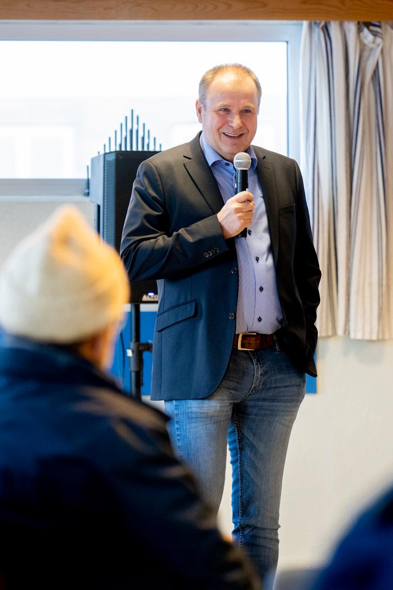 Gunnar Nordbø er daglig leder i Vaagland Båtbyggeri AS.