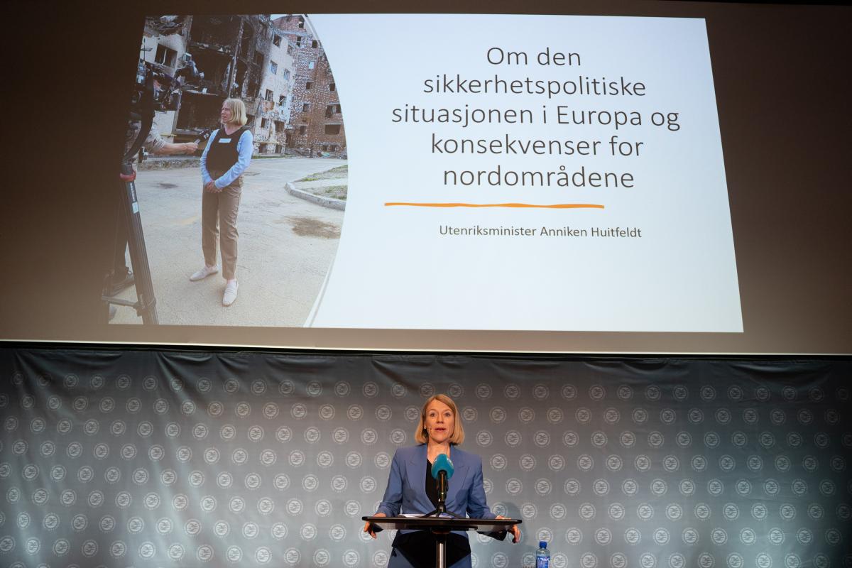 Illustrasjons-/bannerbilde for UiT-frokost med utenriksministeren