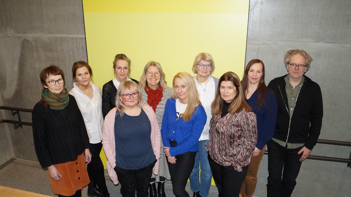 Representanter fra det regionalt BTS/ BTI teamet i Nord-Norge samlet i Tromsø