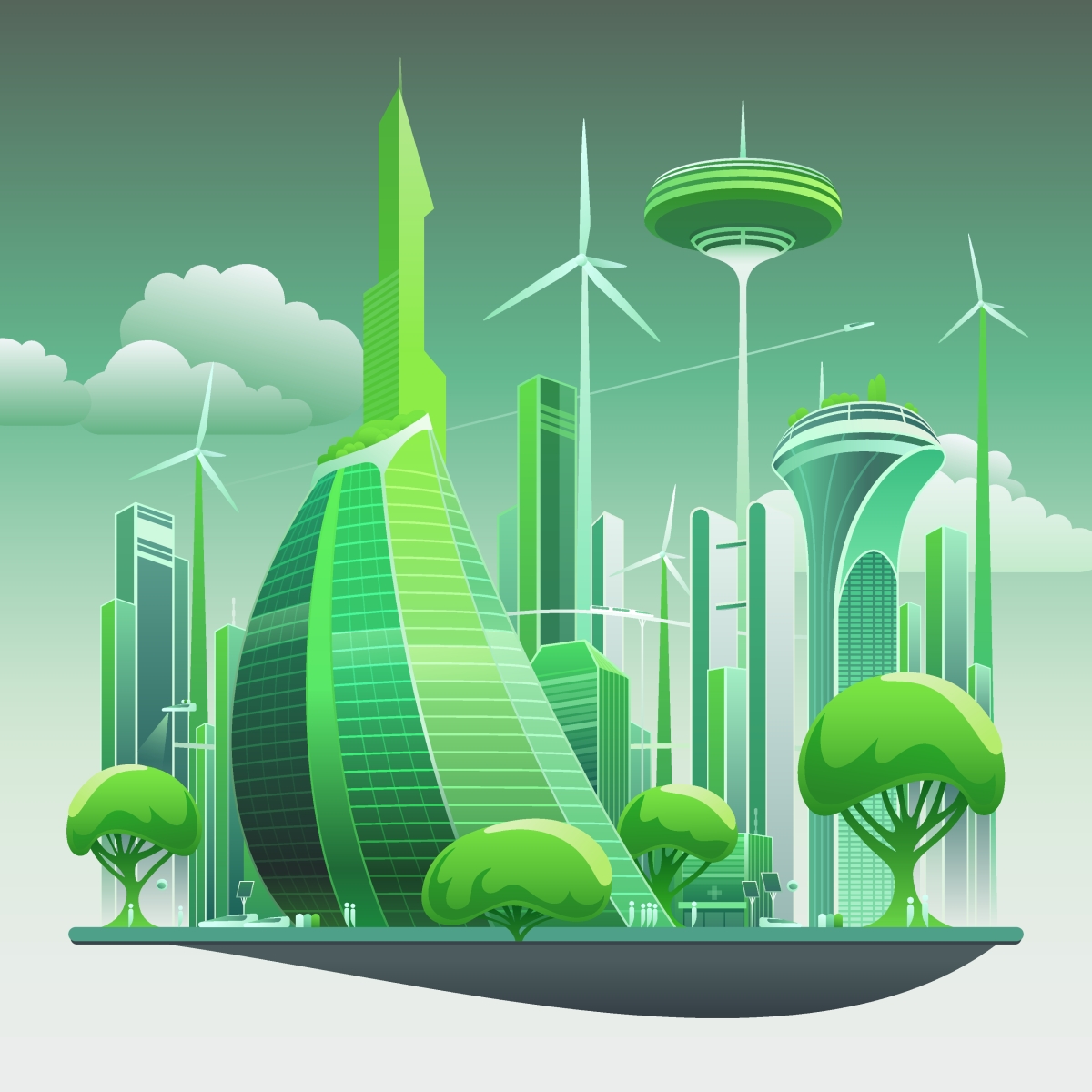 Illustrasjons-/bannerbilde for Nettkurs om framtidens energiteknologi / Online course about future energy technology