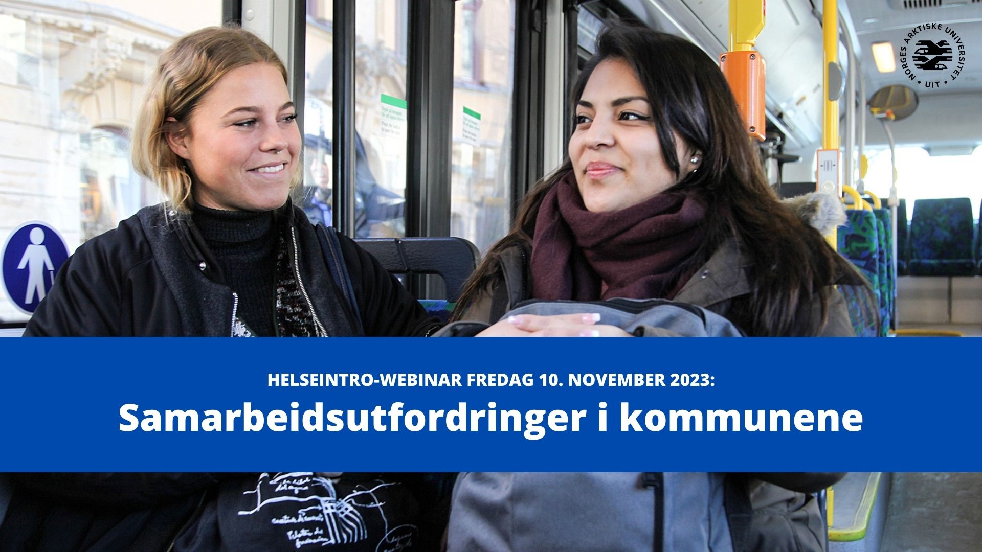 Illustrasjons-/bannerbilde for Samarbeidsutfordringer i kommunene - webinar med forskningsprosjektet HelseIntro