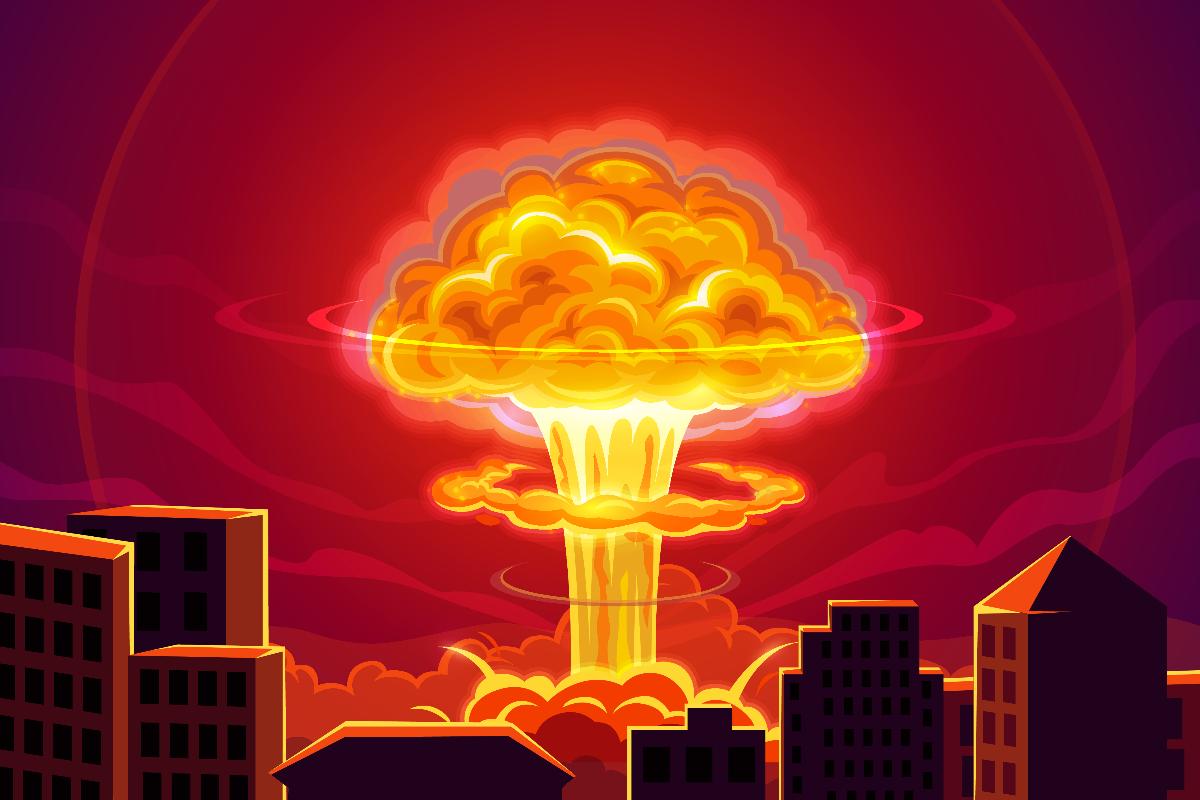 Atombombe over by
