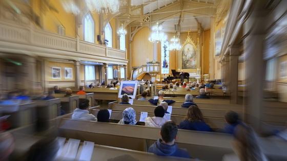 Bilde fra tidligere konsert i Domkirka