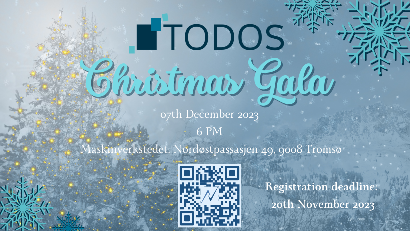 Illustrasjons-/bannerbilde for TODOS Christmas Gala