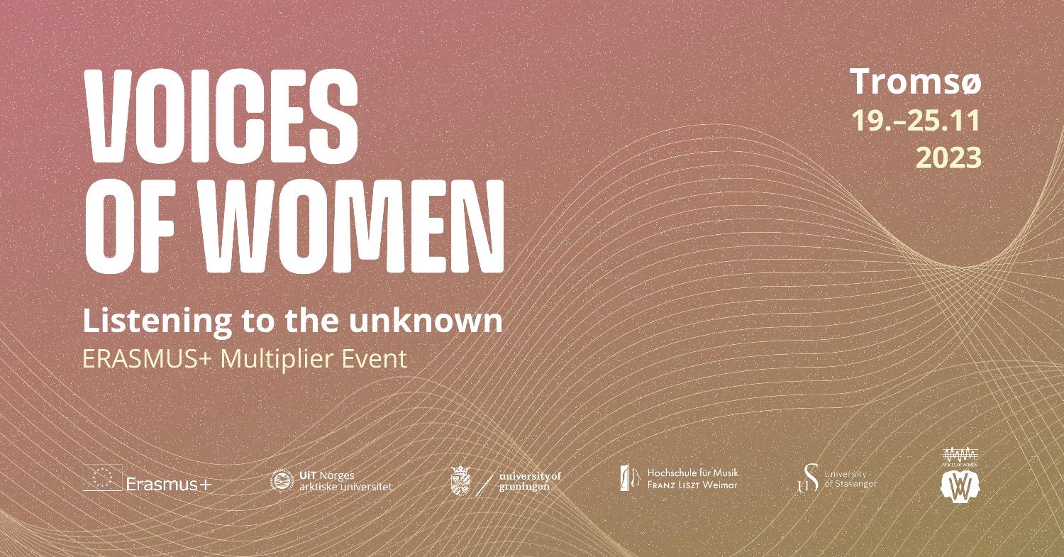 Illustrasjons-/bannerbilde for Voices of Women in the Arctic and Beyond - Listening to the unknown