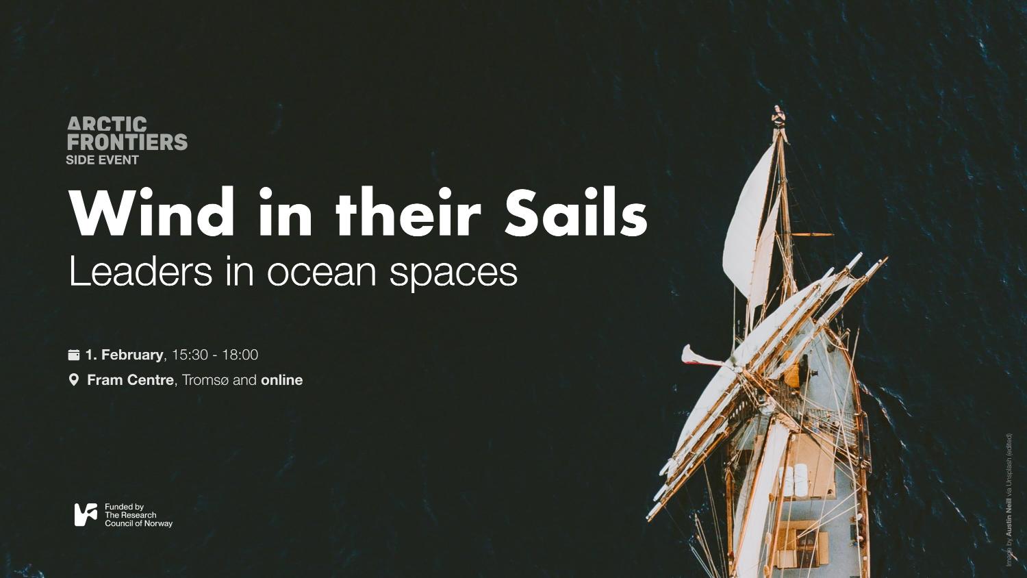 Illustrasjons-/bannerbilde for Wind in their Sails - Leaders in ocean spaces