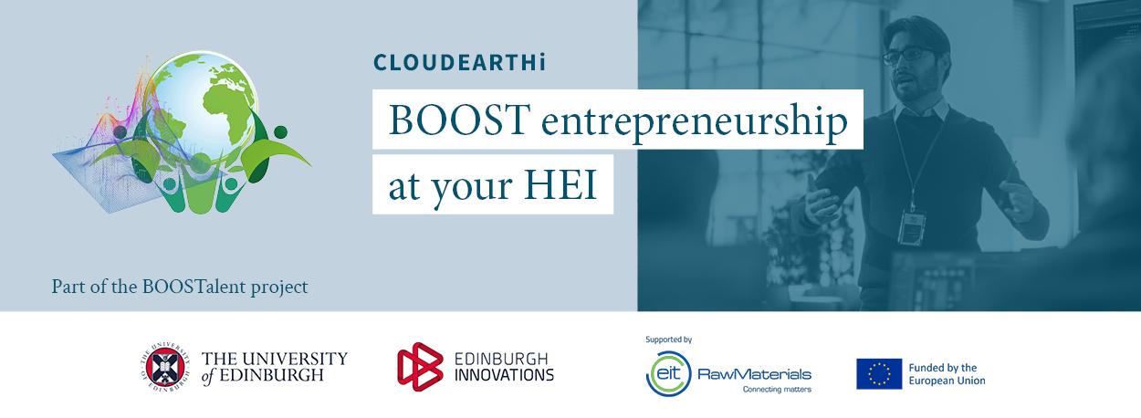 Illustrasjons-/bannerbilde for BOOST Entrepreneurship at your HEI