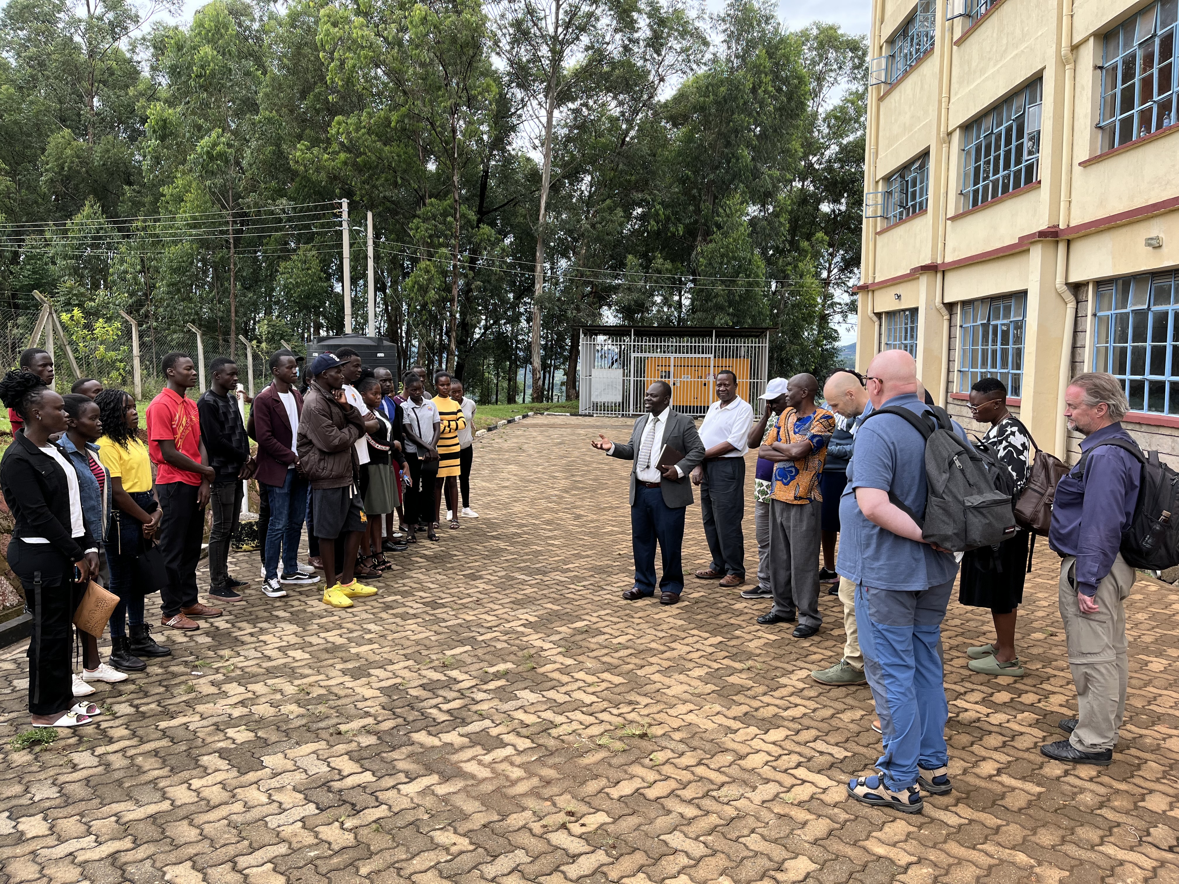 people meeting in kenya