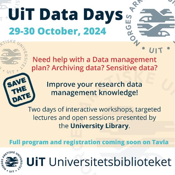 Illustrasjonsbilde for UiT Data Days 2024