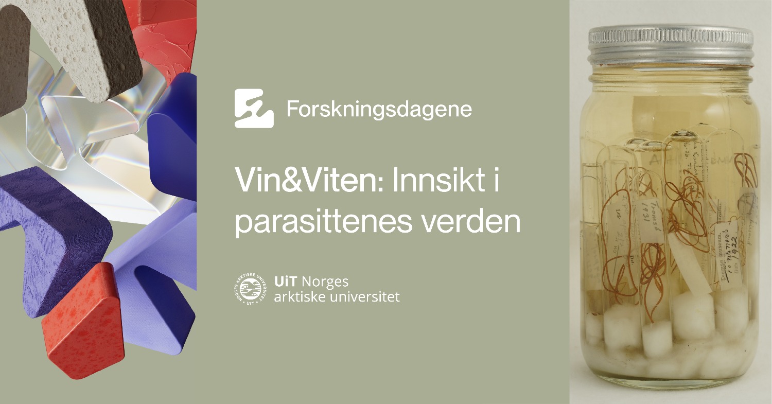 Illustrasjons-/bannerbilde for Vin&Viten | Innsikt i parasittenes verden 