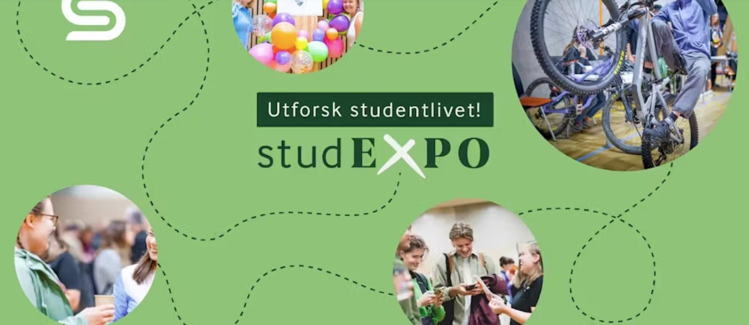 Illustrasjons-/bannerbilde for StudEXPO 2024 - Utforsk studentlivet!