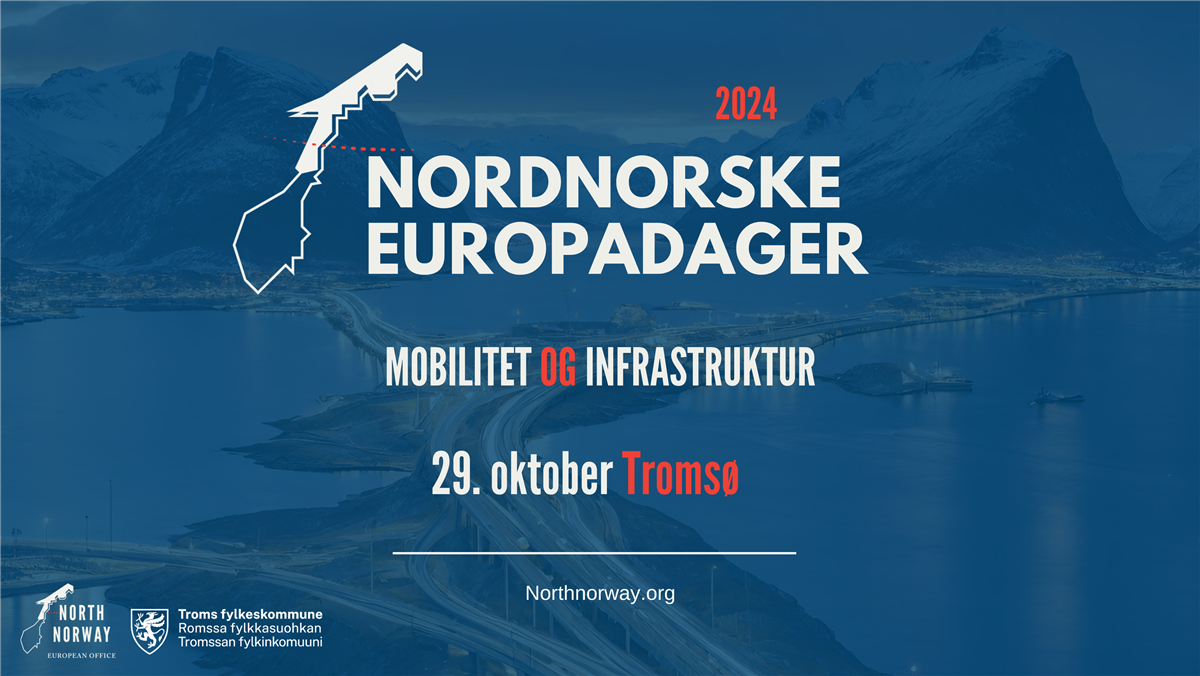 Illustrasjons-/bannerbilde for Nordnorske Europadager i Tromsø 2024