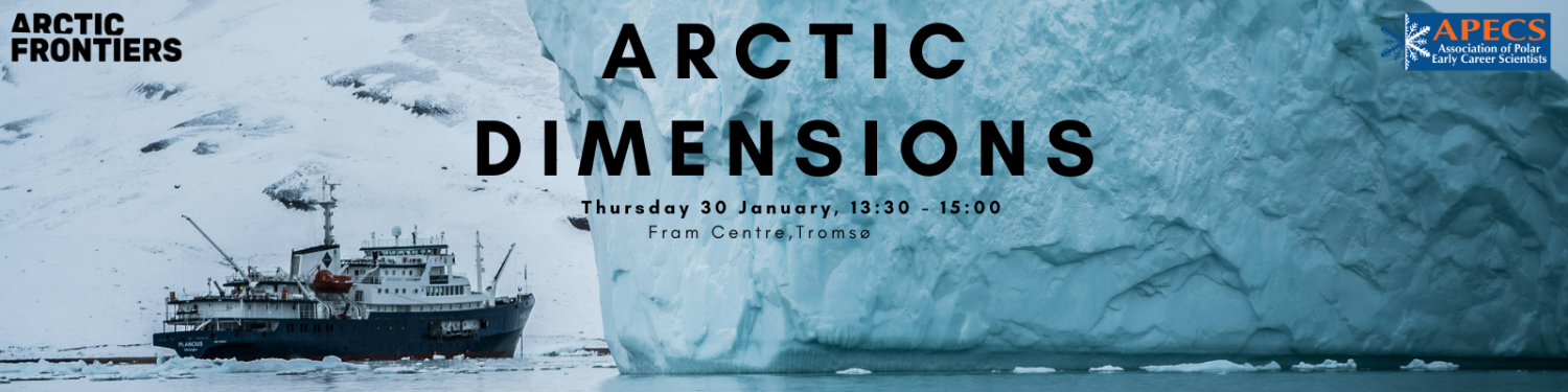 Illustrasjons-/bannerbilde for Arctic Dimensions | An APECS Workshop