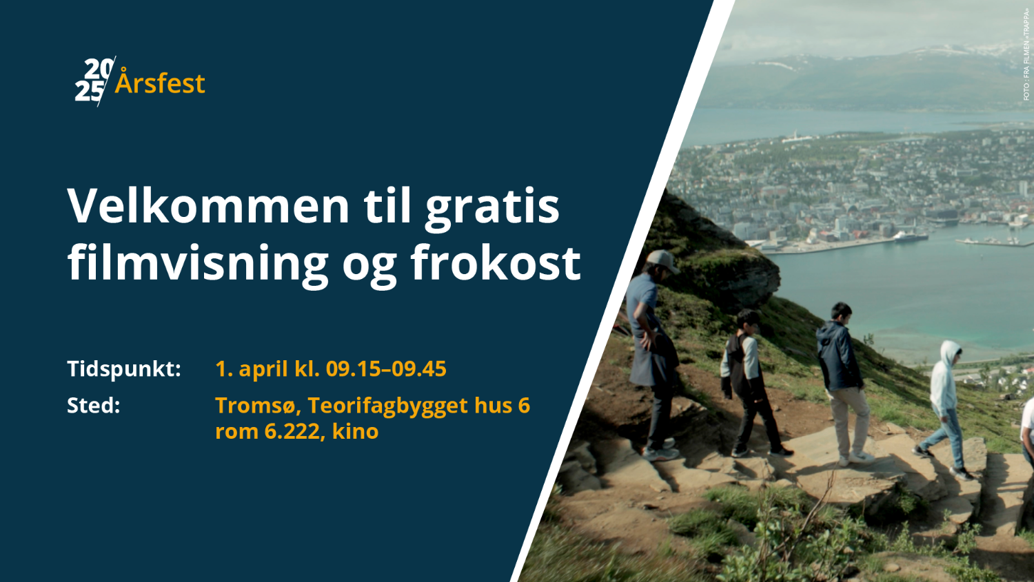 Illustrasjons-/bannerbilde for Gratis kortfilmvisning med frokost