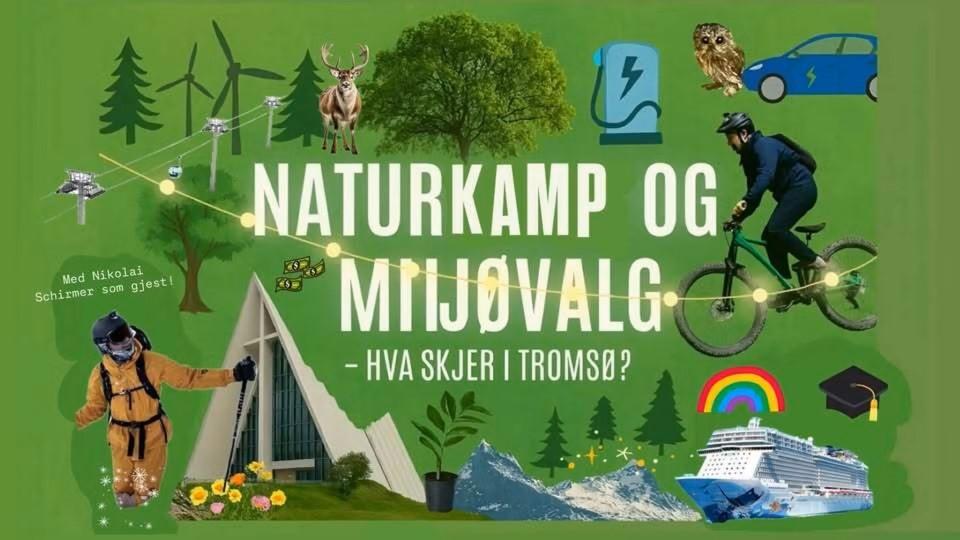 Illustrasjons-/bannerbilde for Naturkamp og milj&oslash;valg &ndash; hva skjer i Troms&oslash;?
